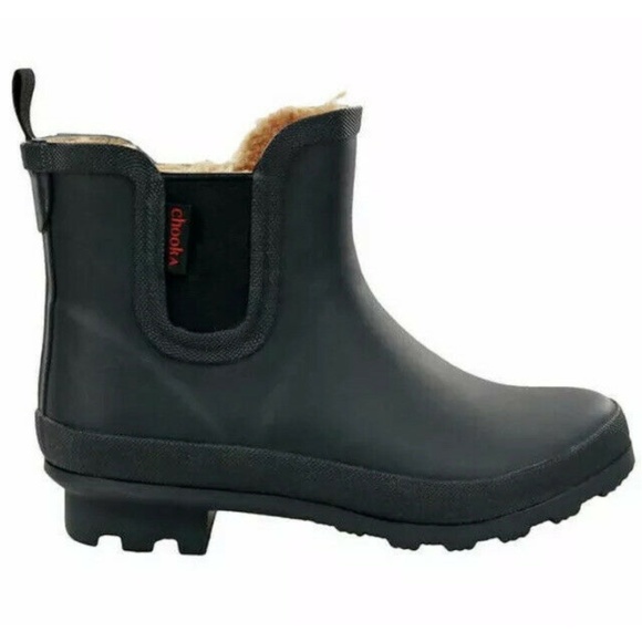 Chooka Women's Waterproof Ankle Rain Boots Booties - Picture 2 of 8